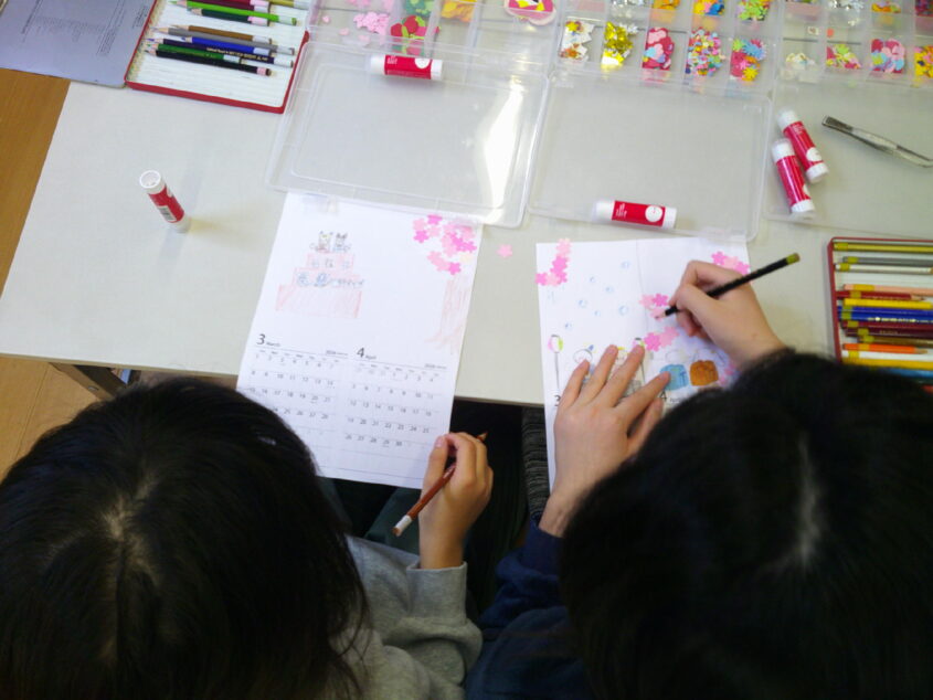 3・4月のカレンダーを作ろう！のサムネイル画像