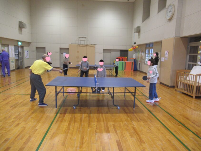 卓球の時間のサムネイル画像