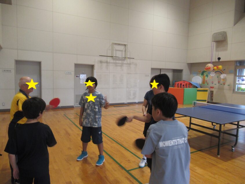 卓球の時間のサムネイル画像