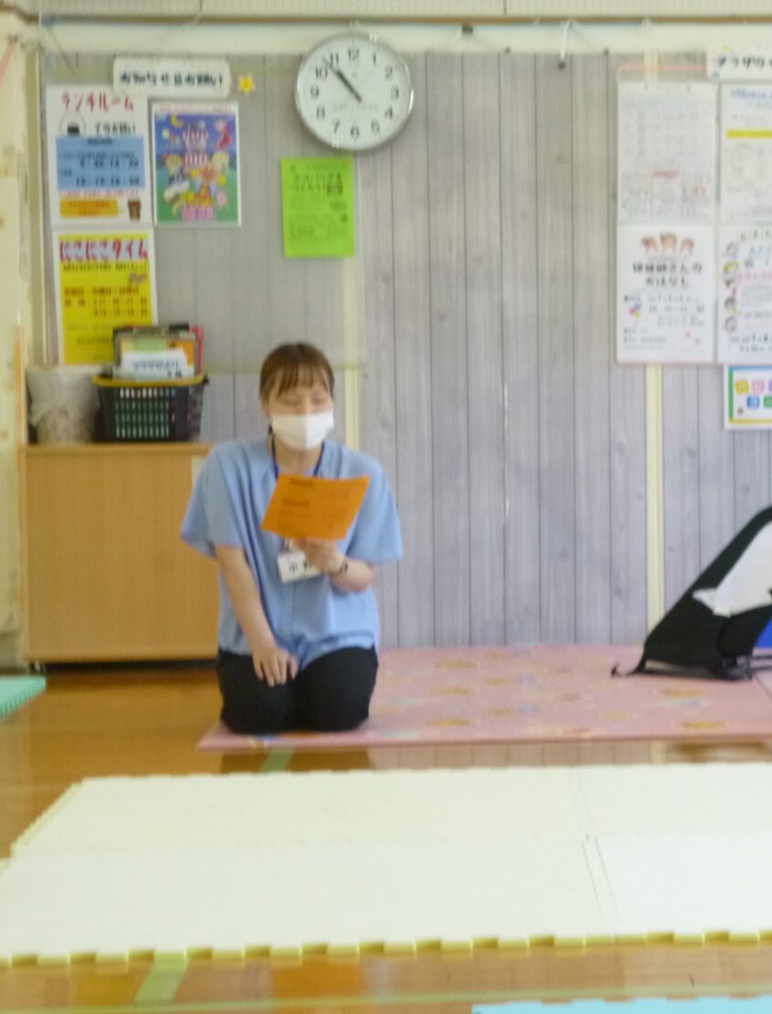 保健師さんのおはなし（８月）のサムネイル画像