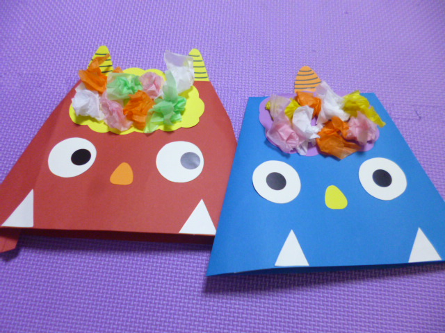 親子製作「節分」のサムネイル画像